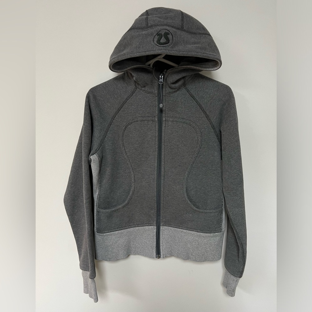 Lululemon Women’s Scuba Hoodie Grey Size 6 See Measurements Read